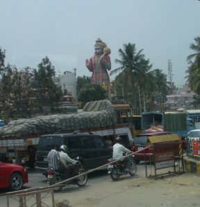Hanuman temple in Bangaluru.